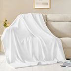 Fleece Blanket Grey Lightweight Blanket