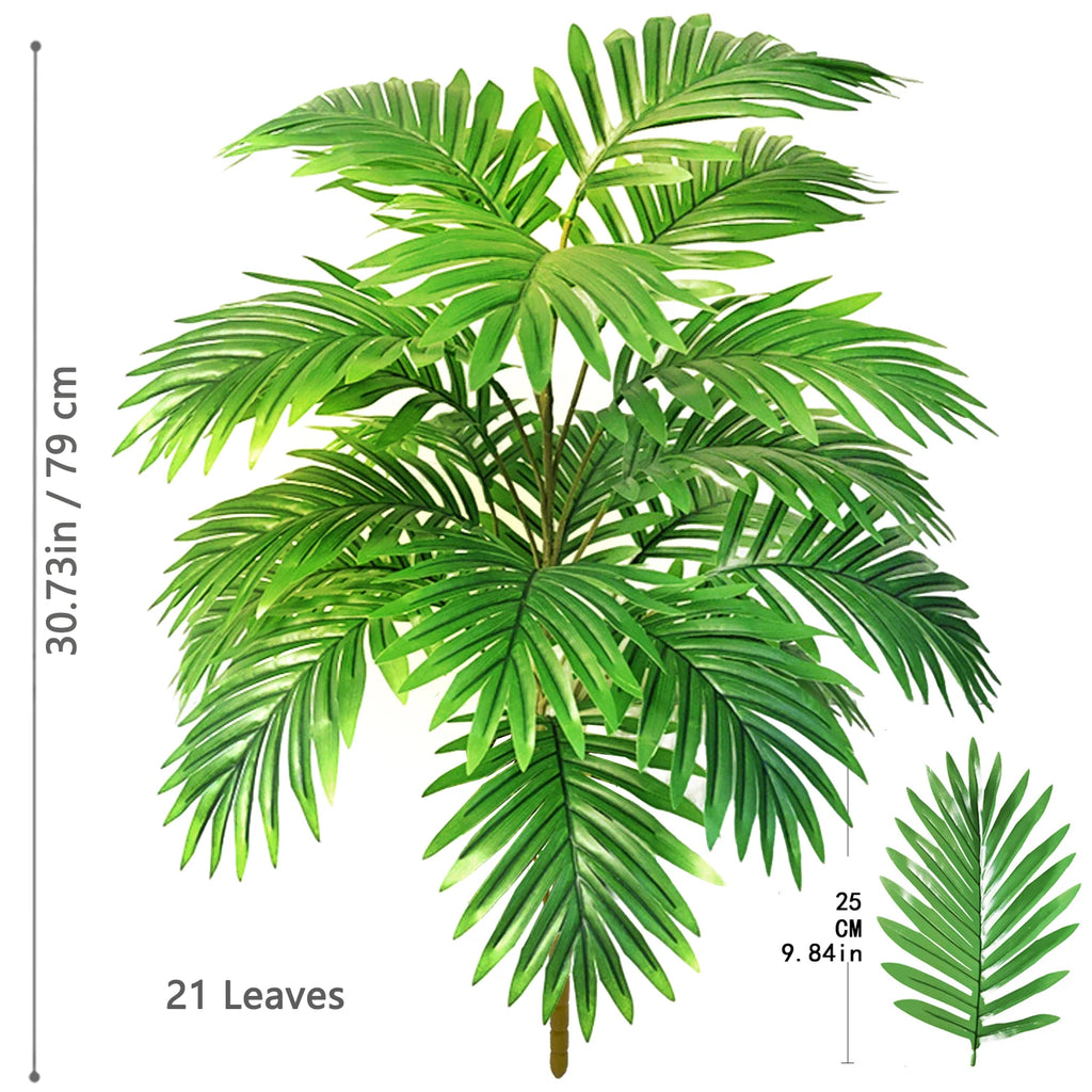 Large Artificial Palm Tree Tropical Fake Plant