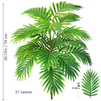 Large Artificial Palm Tree Tropical Fake Plant
