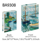 Fashion Paris Milan Luxe Fake book Decorative Books Storage Box