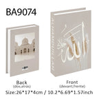 Islamic Kaaba Mosque Luxe Fake Book Storage Box