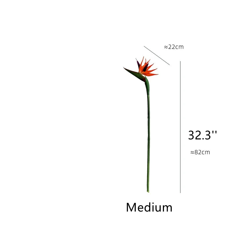 Large Bird of Paradise Artificial Tropical Flower