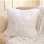 Genuine Mongolian Lamb Fur Cushion Cover