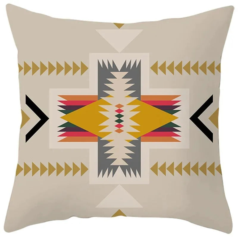 Bohemian ethnic style pillowcase living room sofa pillowcase