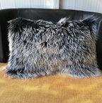 Genuine Mongolian Lamb Fur Cushion Cover