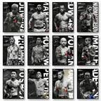 Boxing Star Canvas Wall Art Print Poster MMA Decorative Painting