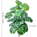 Artificial Monstera Plant Fake Palm Tree