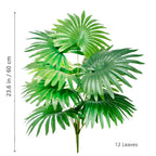Large Artificial Palm Tree Tropical Fake Plant