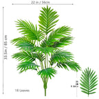 Large Artificial Palm Tree Tropical Fake Plant