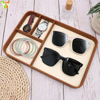 European style nightstand organizer tray