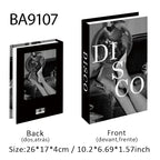 Fashion Luxury Fake Book Storage Box Perfume Decorative Books