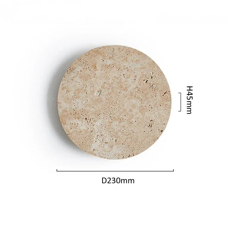 Natural Yellow Cave Stone Led Sconce Lamp