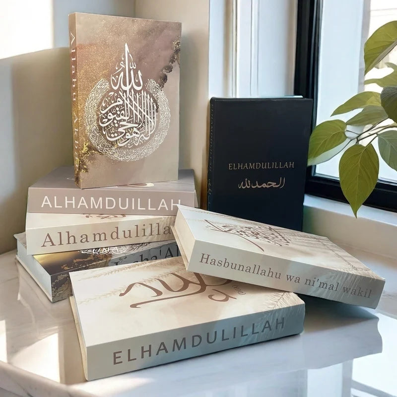 Islamic Mosque Luxury Fake Book Storage Box
