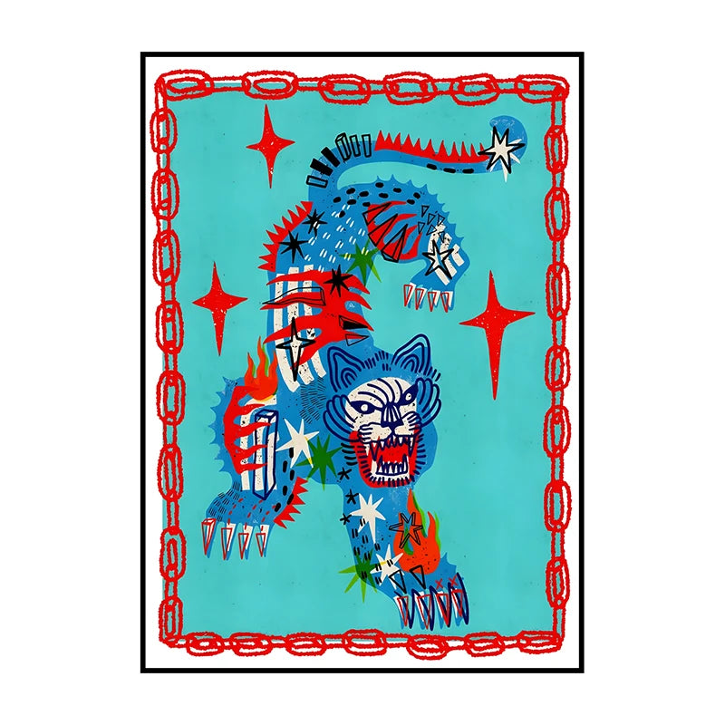Abstract Classic Illustration Poster
