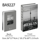 Fashion Luxury Fake Book Storage Box Perfume Decorative Books