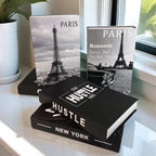 Open Luxury Fake Book Storage Box