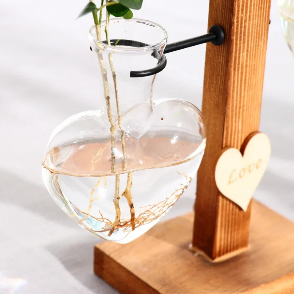 Hydroponic Vase Vintage Desktop Plant Terrarium Planter