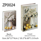 Luxury Perfume Fake Book Storage Box
