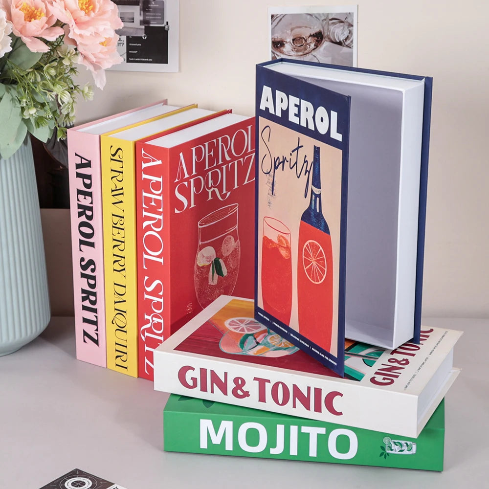 New Luxury Fake Books Home Decoration