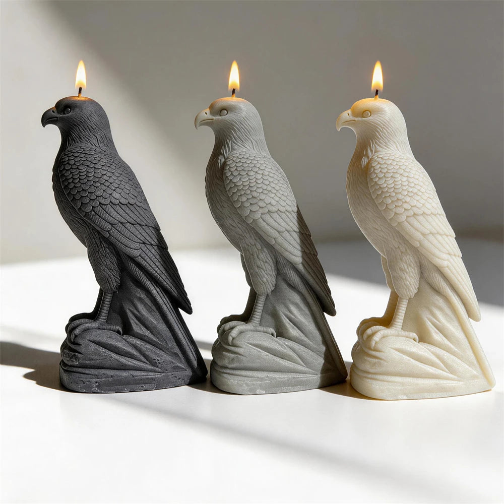 21CM Arabic Falcon Figurine Silicone Mold