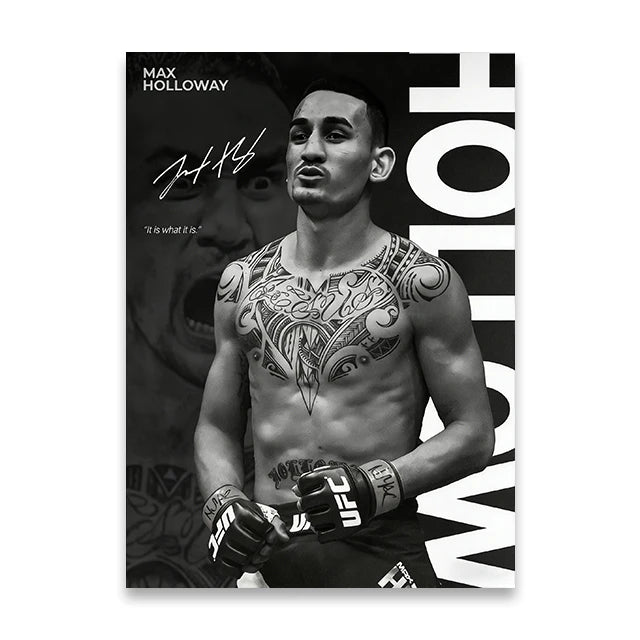 Boxing Star Canvas Wall Art Print Poster MMA Decorative Painting