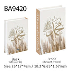 Islamic Mosque Luxury Fake Book Storage Box