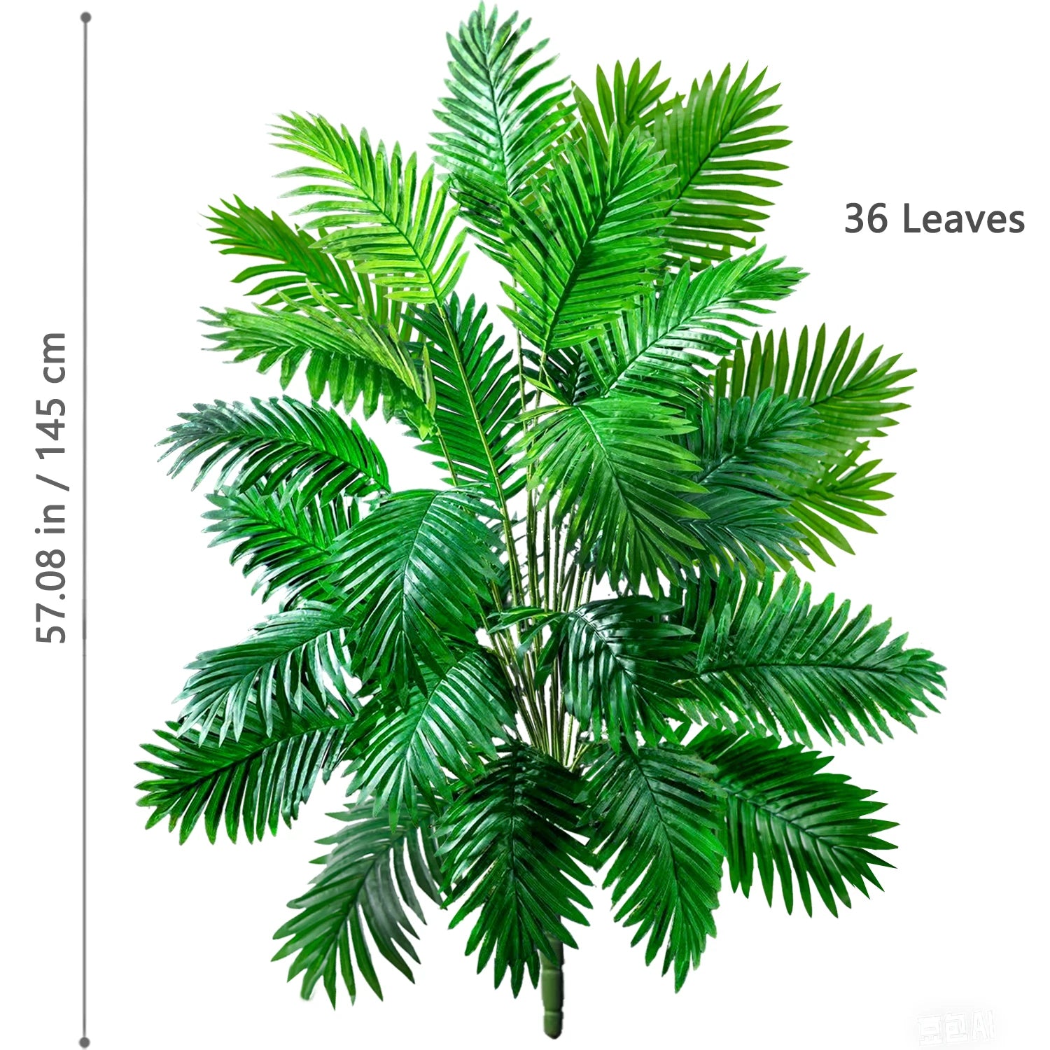Large Artificial Palm Tree Tropical Fake Plant