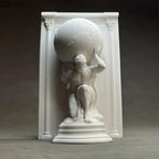 Hercules Mythical Figures Plaster Statue Desk Decoration