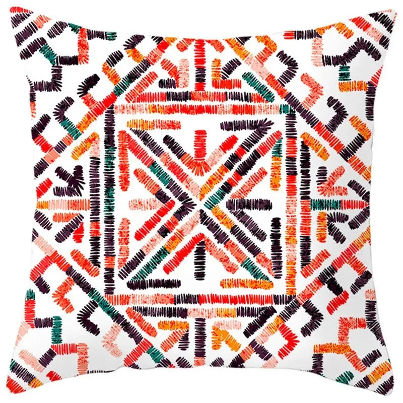 Bohemian ethnic style pillowcase living room sofa pillowcase