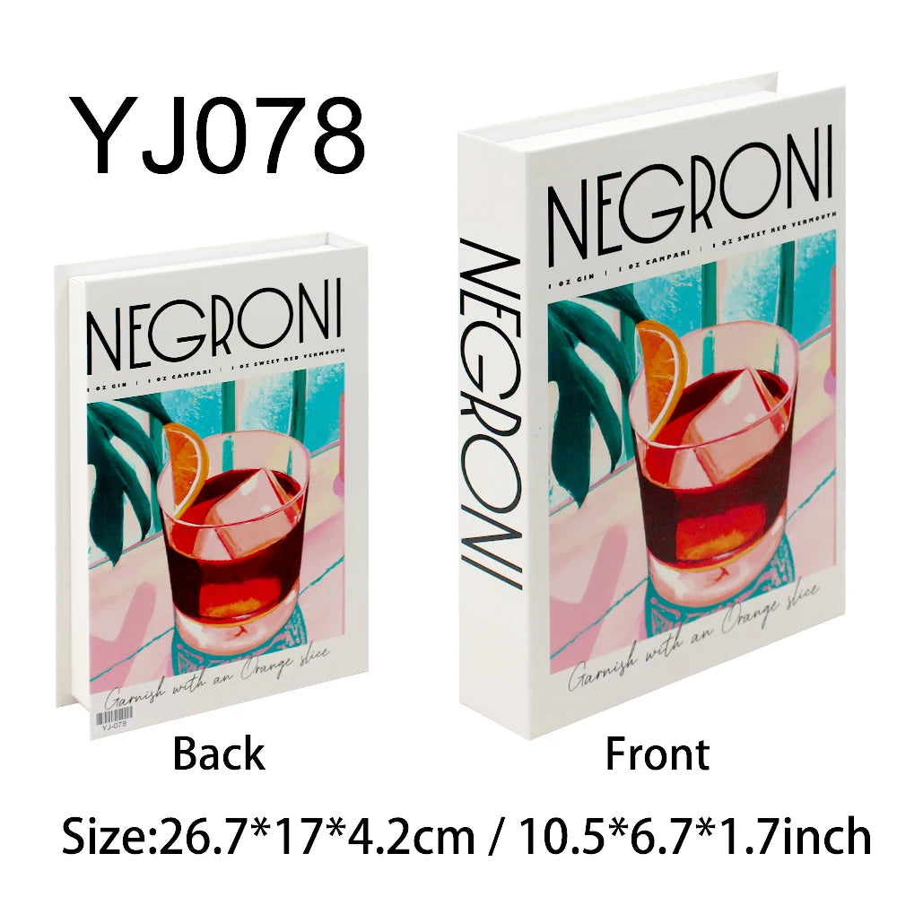New Luxury Fake Books Home Decoration