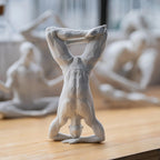 Yoga Man Figurine - Minimalist Home Decor Statue