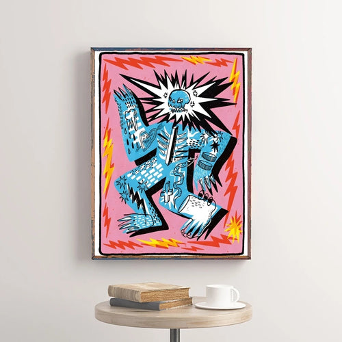 Abstract Classic Illustration Poster