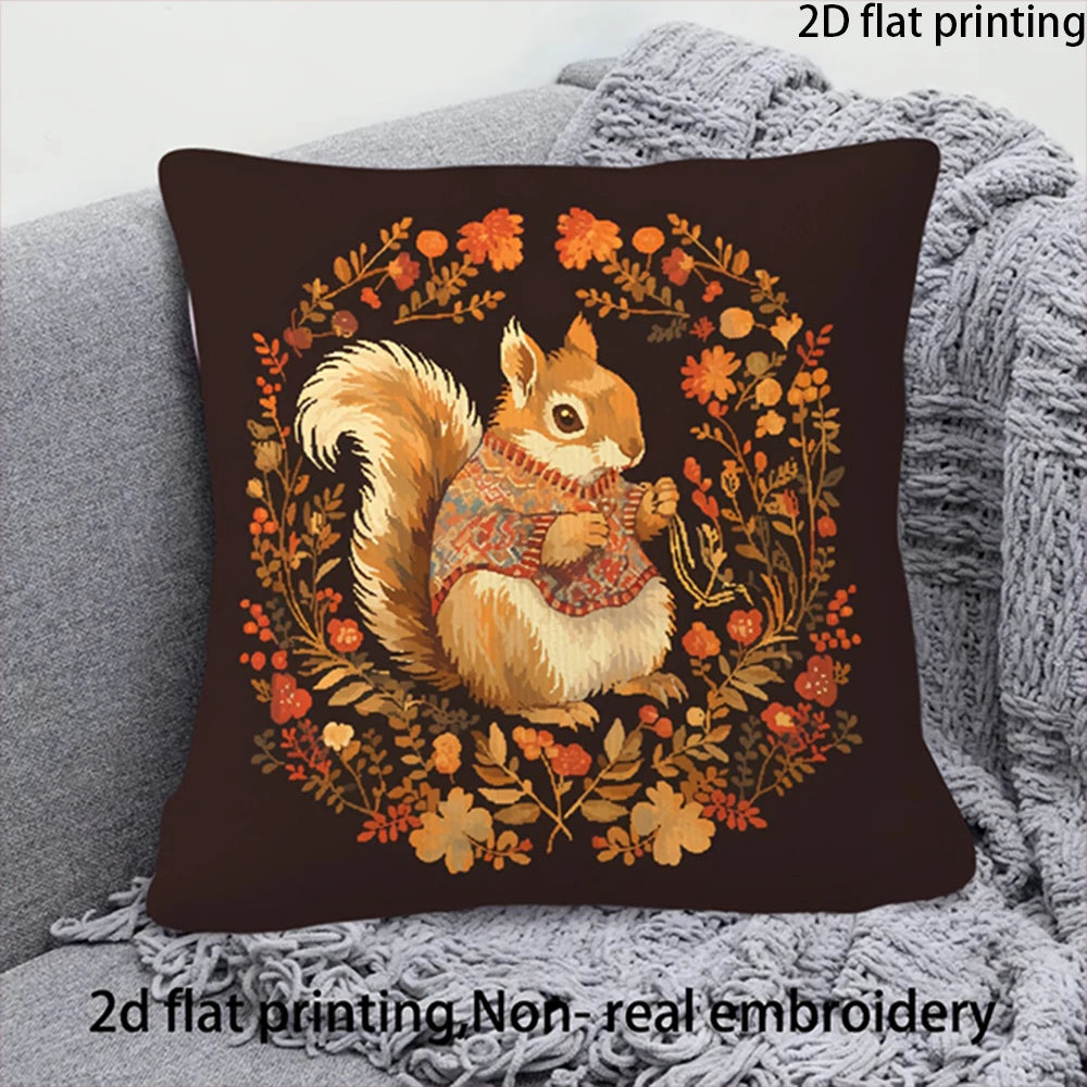 Vintage Art Throw Pillow Covers