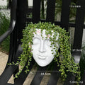 Classic Facial Flower Pot Head Wall Flower Pot
