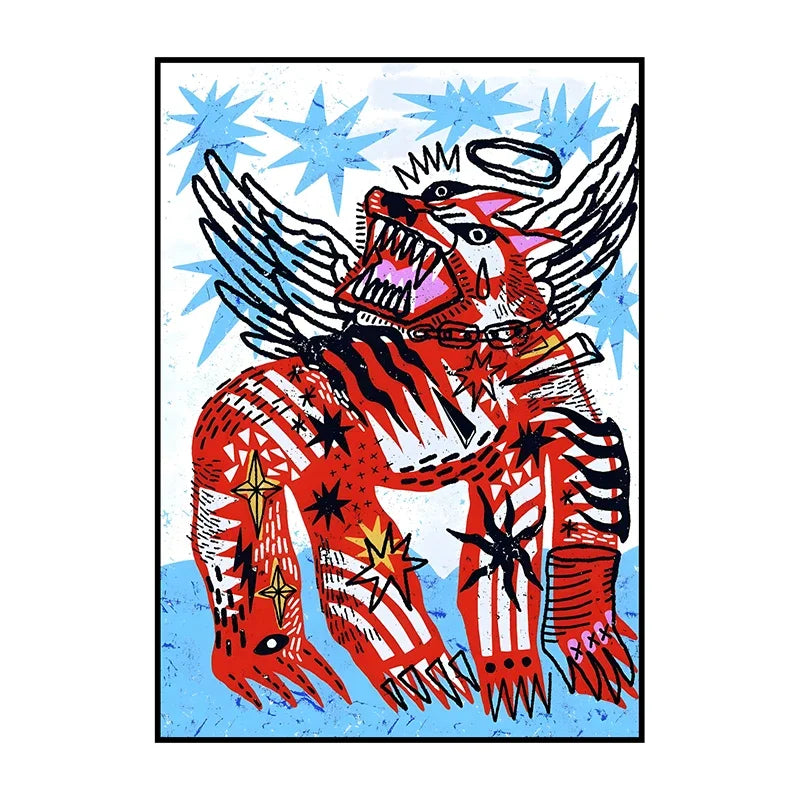 Abstract Classic Illustration Poster
