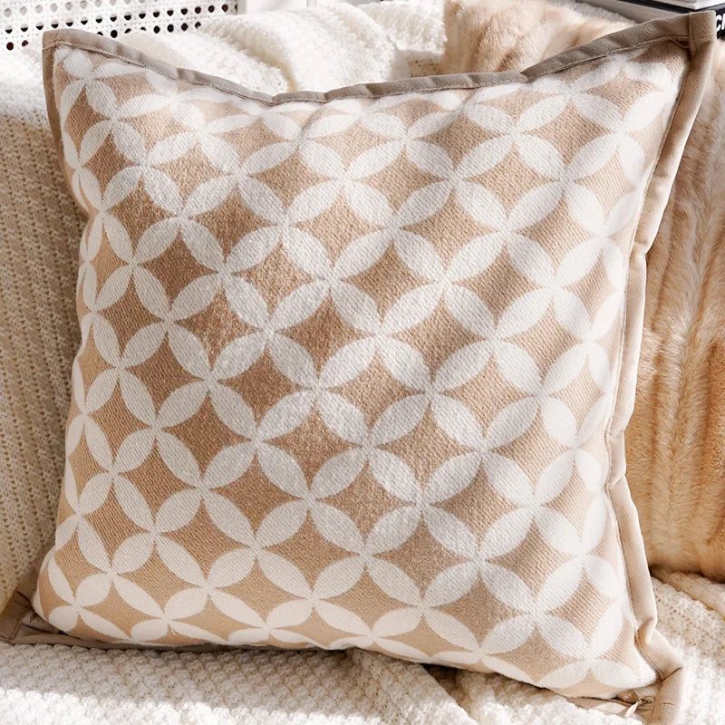 Textured Woven 45x45 Decorative Pillowcase