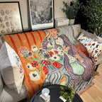 Henri Matisse French Artist Tapestry Blanket Sofa Throw