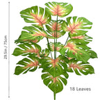 Artificial Monstera Plant Fake Palm Tree