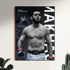 Famous Boxing Legends Poster UFC Inspirational ILIA TOPURIA Canvas Print