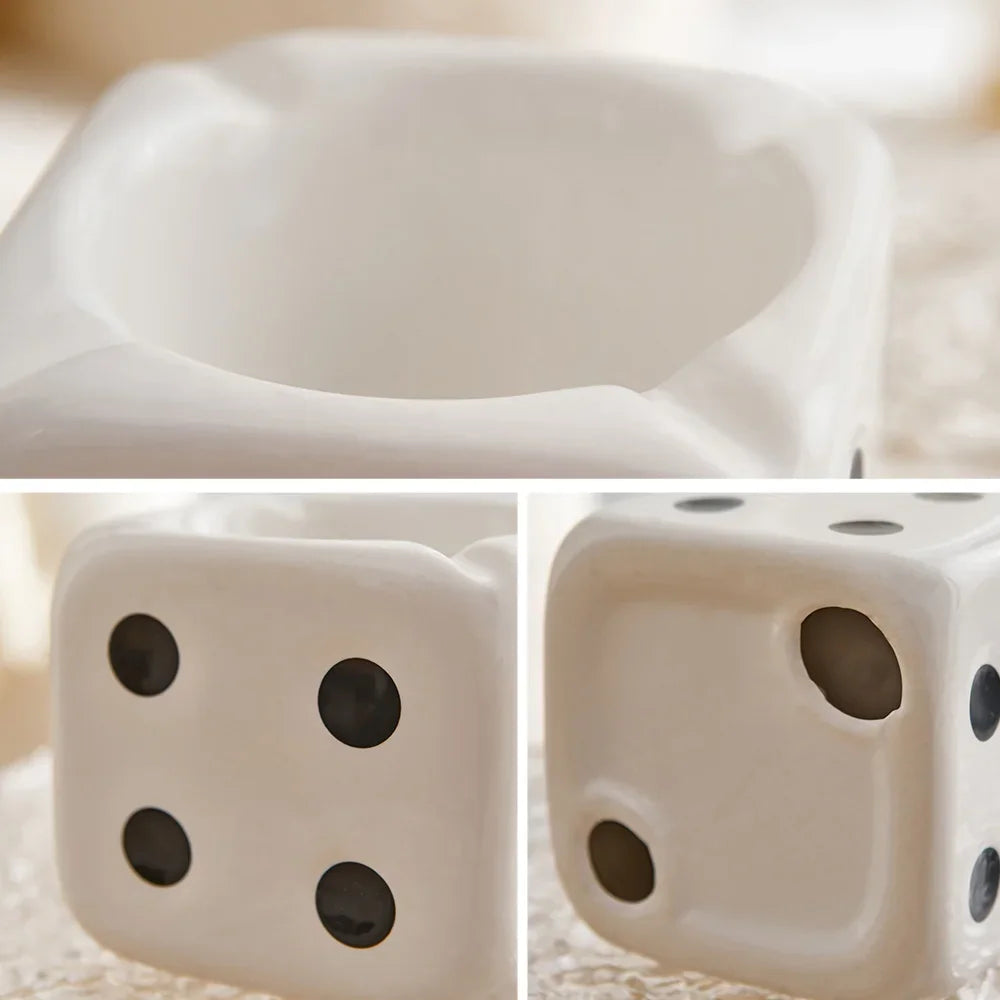 Dice Ashtray Modern Home Living Room Decoration