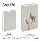 Luxury Perfume Fake Book Storage Box