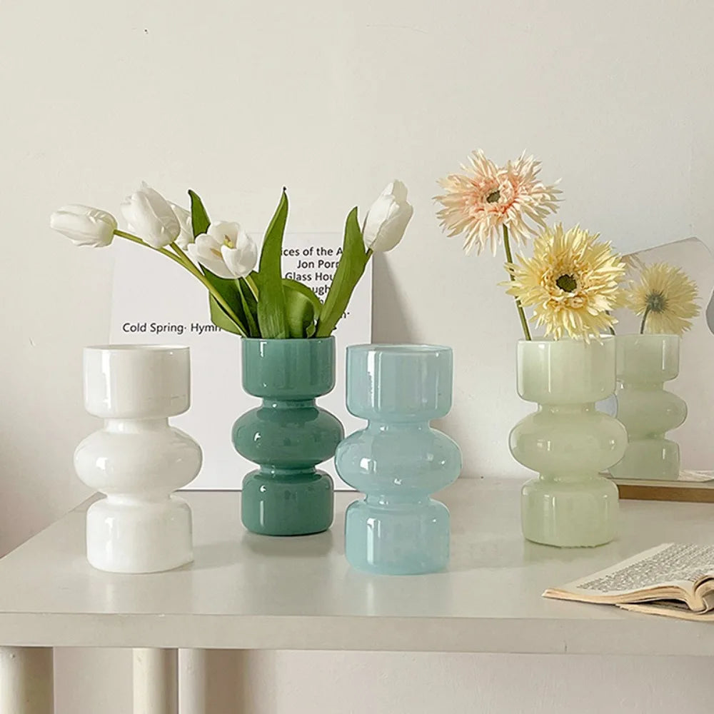 Retro Medieval Glass Vase