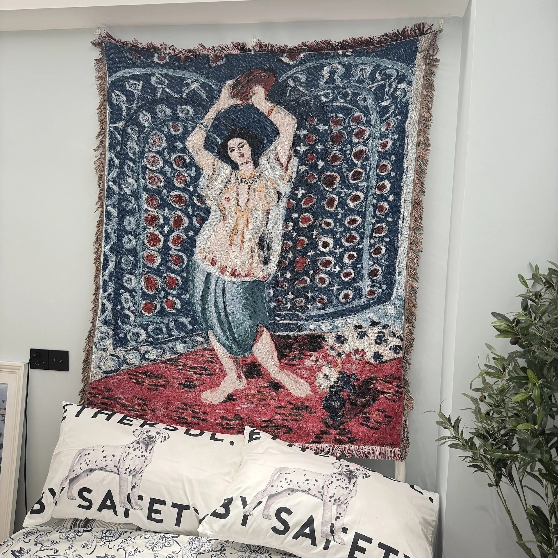 Henri Matisse French Artist Tapestry Blanket Sofa Throw
