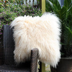 Genuine Mongolian Lamb Fur Cushion Cover