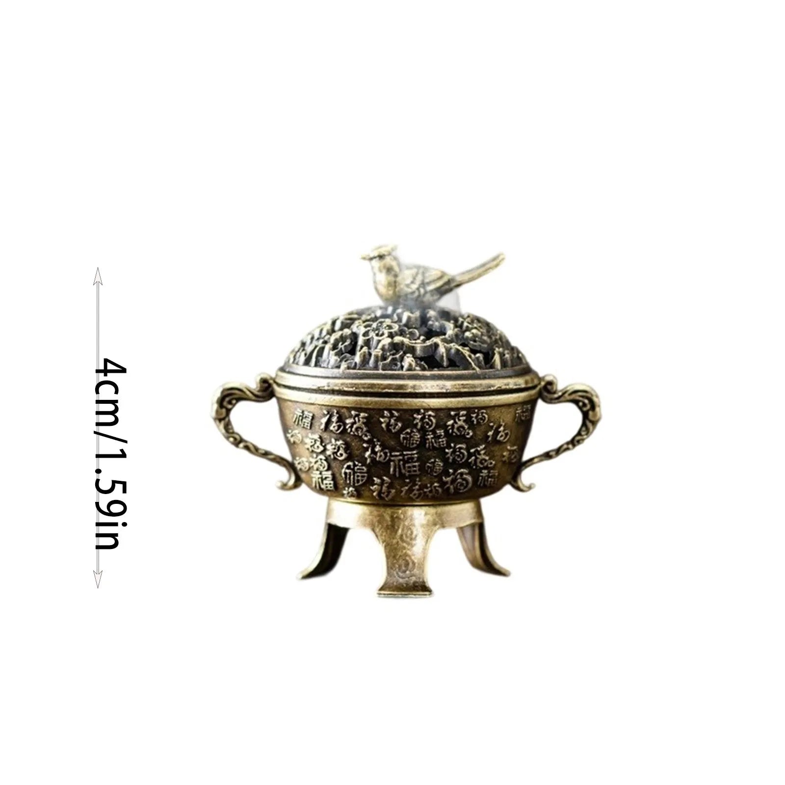 Vintage Alloy Incense Burner Stick Holder