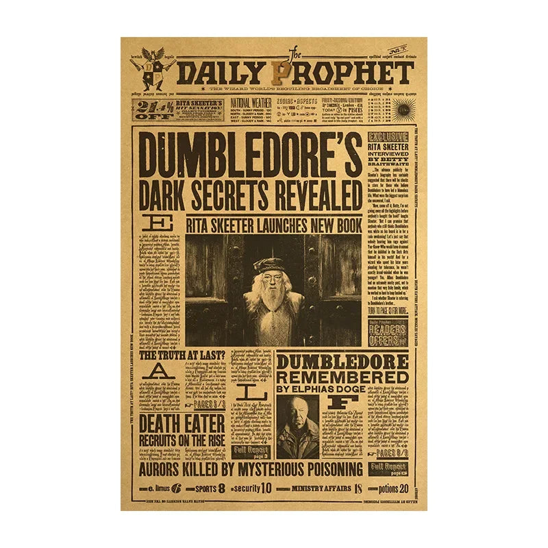 Magic School Movie Peripheral Posters