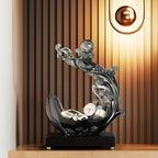 Statuette,Wind And Water Rise,storage Decoration