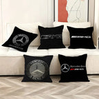 M-Mercedes-Ben-zs Logo Pillow Cover