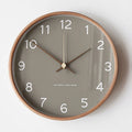 Nordic Solid Wood Wall Clock