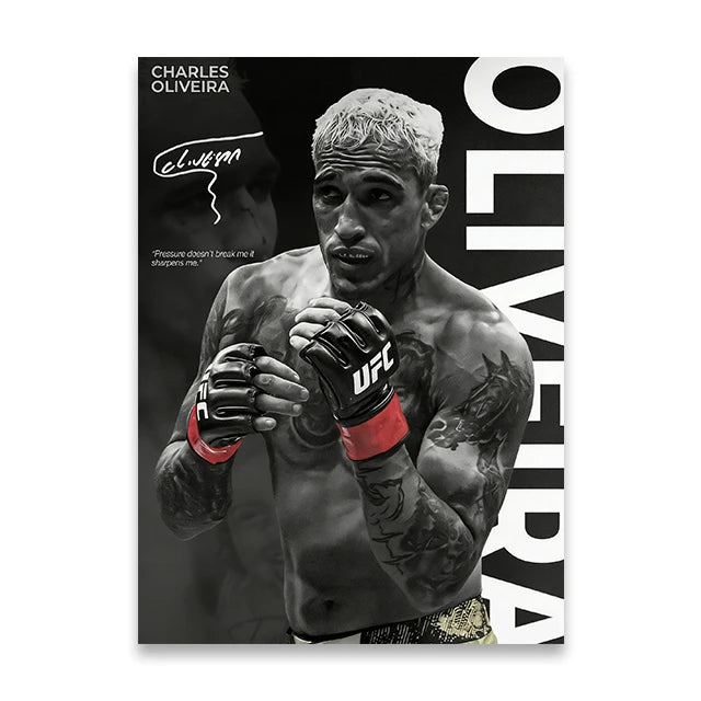 Boxing Star Canvas Wall Art Print Poster MMA Decorative Painting